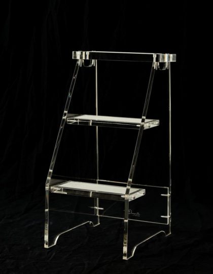 The "Social Climber" Lucite Step Stool