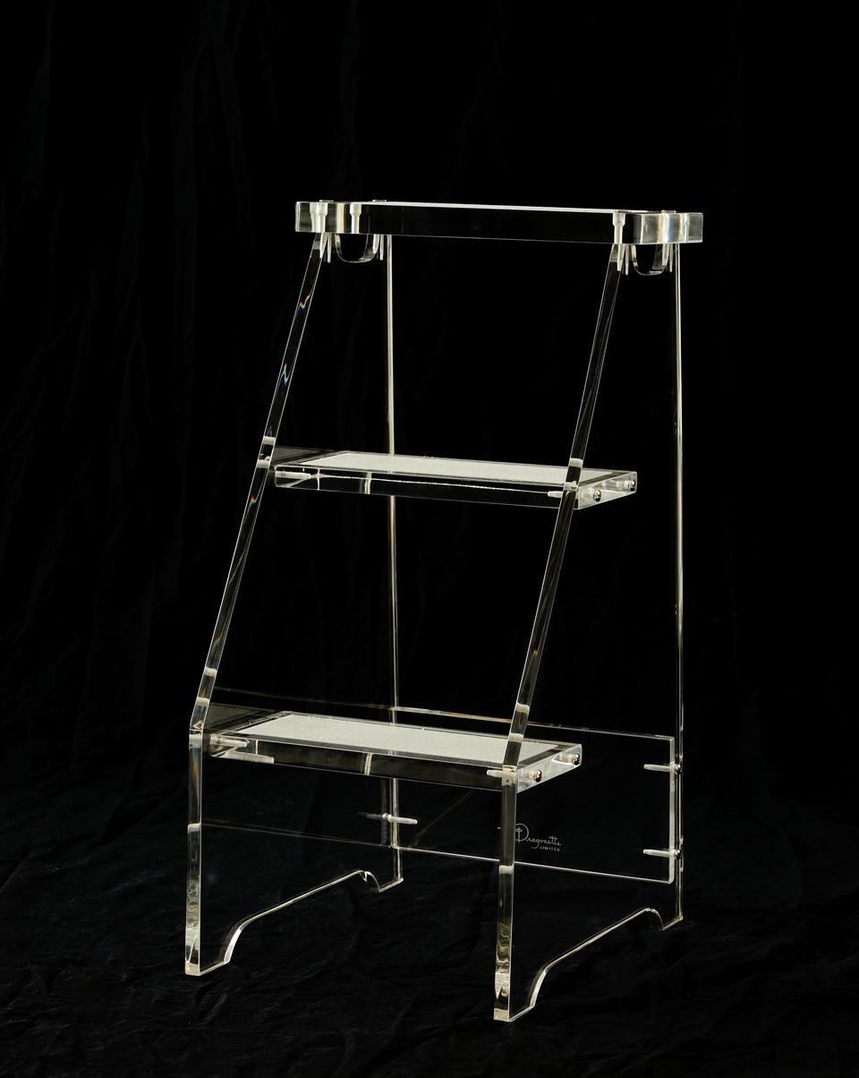 The "Social Climber" Lucite Step Stool