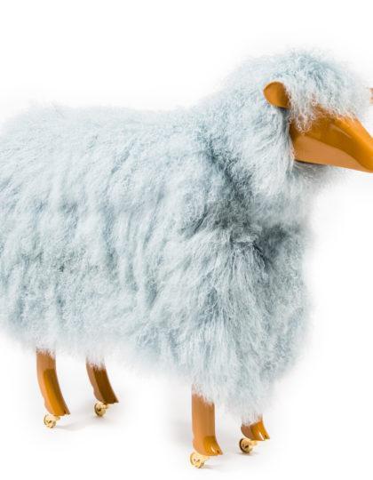 Blue Sheep on white