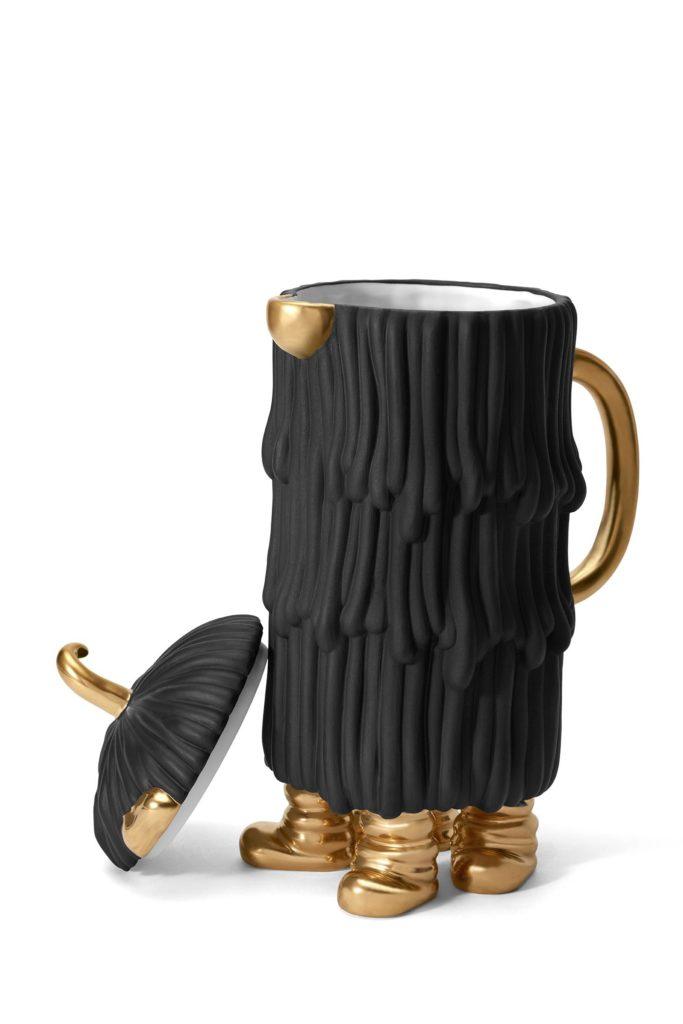 Haas Djuna Coffee + Tea Pot (Black)